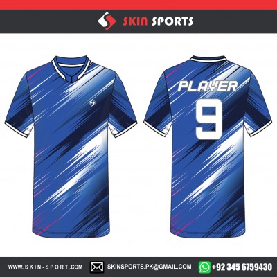 THUNDER SPLASH BLUE  SOCCER JERSEYS